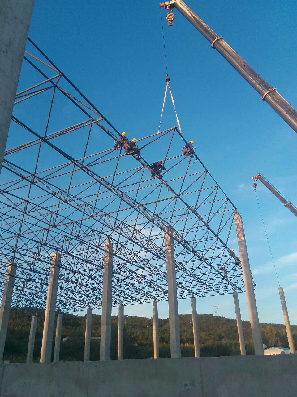 运城物流园网架